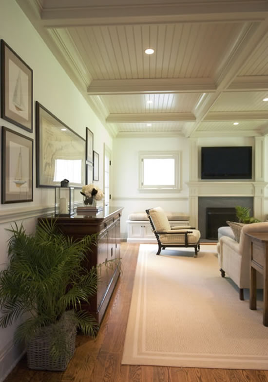 Carrie Miller Design: Bartlett Living Room